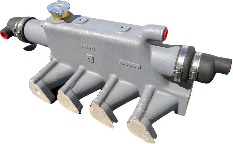 Bowman Heat Exchanger / Manifold / Header Tank - Ford XLD416 / XLD418
