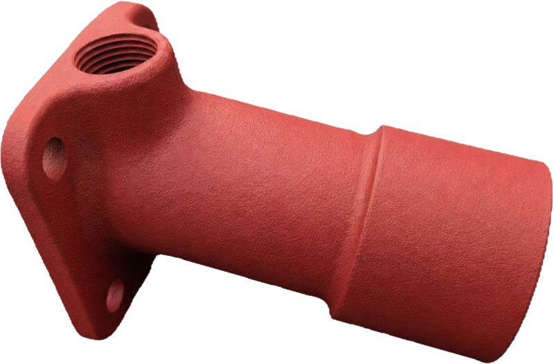 Marine exhaust elbow and cooling components